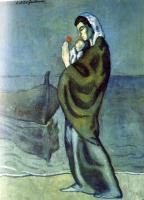 Picasso, Pablo - maternity by the sea